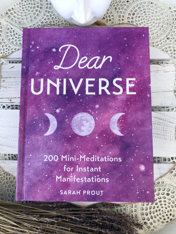 Dear Universe Book by Sarah Prout - Buy now from Crystal Karma by Trina