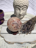 Banded Calcite Sphere | Crystal Karma by Trina