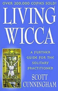 Living Wicca Book Scott Cunningham | Crystal Karma by Trina
