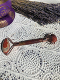 Crystal Facial Rollers - Red Jasper with Rose Gold Plated Trim
