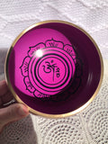 Pink Brass Singing Bowl - 15 x 7cm 1kg | Crystal Karma by Trina