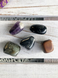 Tumble Stone Set - Crystals For Protection #2 | Crystal Karma by Trina