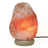 Himalayan Salt Lamp Marble base 2-3kg - Crystal Karma By Trina