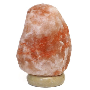 Himalayan Salt Lamp Marble base 2-3kg - Crystal Karma By Trina