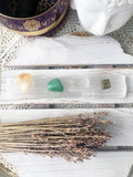 Selenite Abundance Crystal Set  - Crystals for Abundance | Crystal Karma by Trina