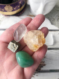 Selenite Abundance Crystal Set  - Crystals for Abundance | Crystal Karma by Trina