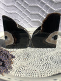 Agate Bookends - Black/Dark Brown Set of 2 | Crystal Karma by Trina