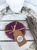 Agate Coaster Set of 4 - Pink Large #2 | Crystal Karma by Trina