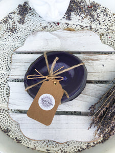 Agate Coaster Set of 4 - Purple Large #2 | Crystal Karma by Trina