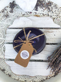 Agate Coaster Set of 4 - Purple Large #2 | Crystal Karma by Trina