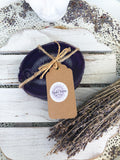 Agate Coaster Set of 4 - Purple Medium #1 | Crystal Karma by Trina