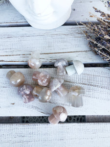Agate Flower Mushroom | Crystal Karma by Trina