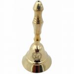 Altar Bell Pentacle Brass | Crystal Karma By Trina