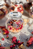 Magickal Botanical Altar Jars Large Om | Crystal Karma by Trina