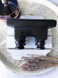 Altar Table - Square - Black with Gold Pentacle #2