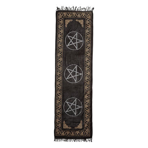 Altar Cloth - Pentacle Rayon | Crystal Karma by Trina