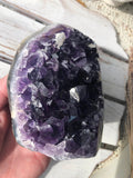 Amethyst Standing Cluster Polished Edge #55