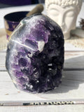 Amethyst Standing Cluster Polished Edge #55