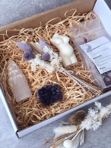 Amethyst Baby Mumma Box | Crystal Karma by Trina