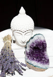 Amethyst Cluster Polished Edge | Crystal Karma by Trina