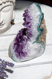 Amethyst Cluster Polished Edge | Crystal Karma by Trina