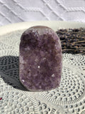 Amethyst Cluster Polished Edge #77 | Crystal Karma by Trina