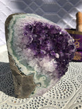 Amethyst Cluster Polished Edge #66 | Crystal Karma by Trina