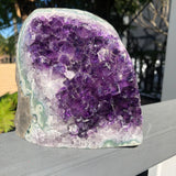 Amethyst Cluster Polished Edge #66 | Crystal Karma by Trina