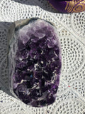 Amethyst Cluster Polished Edge #68 | Crystal Karma by Trina