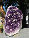 Amethyst Cluster Polished Edge #68 | Crystal Karma by Trina