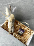 Amethyst Smudge Box | Crystal Karma by Trina