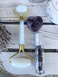 Amethyst & Opalite - Meditation & Intuition Set | Crystal Karma by Trina