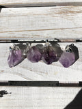 Amethyst Plated Point Pendants | Crystal Karma By Trina