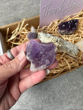 Amethyst Selenite Floral Smudge #3 | Crystal Karma by Trina 