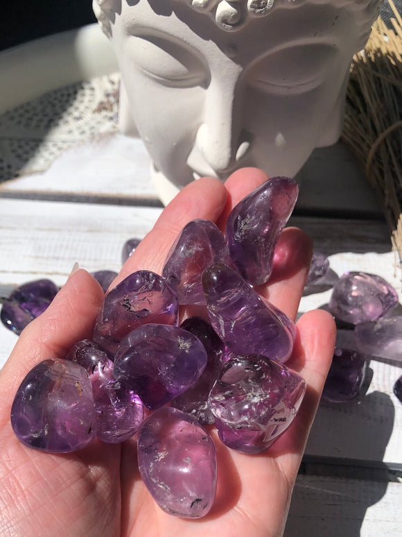 Amethyst Tumbles Large | Crystal Karma by Trina