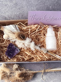 Amethyst & Selenite Floral Bouquet Box | Crystal Karma by Trina