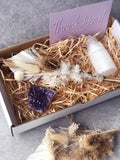 Amethyst & Selenite Floral Bouquet Box | Crystal Karma by Trina