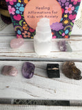 Anxiety Buster Crystal & Affirmation Bundle for Kids | Crystal Karma by Trina