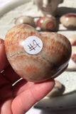 Banded Calcite Hearts | Crystal Karma by Trina