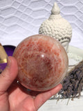 Banded Calcite Sphere #2 | Crystal Karma by Trina