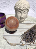 Banded Calcite Sphere #3 | Crystal Karma by Trina