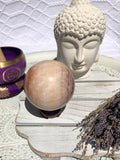 Banded Calcite Sphere #3 | Crystal Karma by Trina