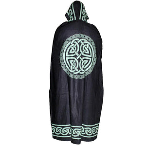 Black Celtic Cape | Crystal Karma By Trina