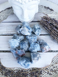 Blue Calcite Rough Medium | Crystal Karma by Trina