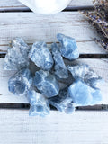 Blue Calcite Rough X-Small | Crystal Karma by Trina