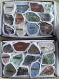 Mixed Natural Crystal Roughs Box of 12 | Crystal Karma by Trina