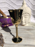 Brass Chalice Om | Crystal Karma By Trina
