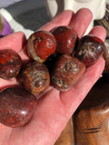 Brecciated Jasper Tumbles | Crystal Karma by Trina