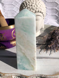 Caribbean Calcite Tower #1 | Crystal Karma by Trina