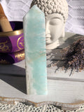 Caribbean Calcite Tower #1 | Crystal Karma by Trina